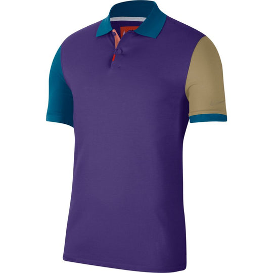 The Nike Polo Heritage - Court Purple/Green Abyss/Parachute Beige
