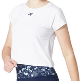Yonex 2022 AO Tennis White Womens Crew Neck Shirt