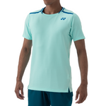 Yonex 2024 AO Tennis Mens Crew Neck Shirt - Cyan