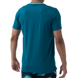 Yonex 2024 AO Tennis Mens Crew Neck Shirt - Blue/Green
