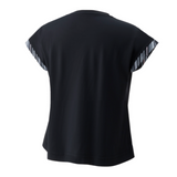 Yonex 2022 US Open Women Crew Neck Tennis  Shirt - Black