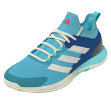 Adidas Adizero Ubersonic 4.1  Men Tennis Shoes - Turquoise / Light Aqua / Off White