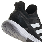 Adidas Adizero Ubersonic 4.1 Mens Tennis Shoes - Core Black / White / Grey Four