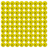 Joola Plastic Primo Outdoor Pickleballs 100 Pack - Yellow