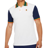 The Nike Polo Slim Fit Polo - White/Binary Blue