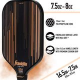 Franklin Signature Series Fiberglass 13mm with Maxgrit Pickleball Paddle