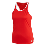 Adidas Womens Club Tank - Scarlet
