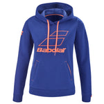 Babolat Exercise Women Hood Sweat - Estate Blue