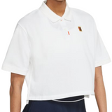 Nike Womens Polo 2.0 - White/Brilliant Orange