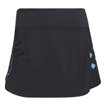 Adidas Tennis Match Skirt Primeblue Heat Rdy - Carbon / Pulse Aqua