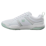 Wilson Pickle Pro Womens Pickleball Shoe - White/White/Surf Spray