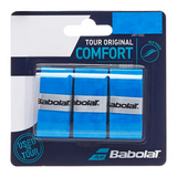 Babolat Tour Original Overgrip 3 Pack - Blue