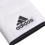 Adidas Tennis Wristband Large - White/Black/Black