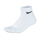 Nike DriFit Quarter 4 Pack (White/Black)