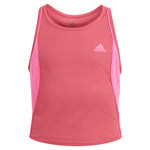 Adidas Girls Pop Up Tank - Wild Pink/Screaming Pink