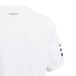 Adidas Boy Club 3-Stripe Tennis T-Shirt - White/Black