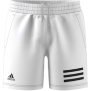 Adidas Boy Club 3-Stripe Tennis Short - White/Black