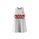 Adidas Womens Graphic Tank - White