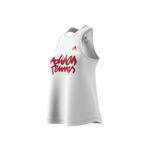 Adidas Womens Graphic Tank - White