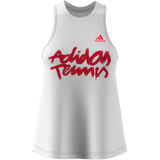 Adidas Womens Graphic Tank - White