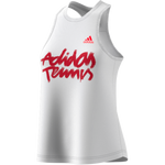 Adidas Womens Graphic Tank - White