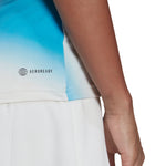 Adidas Womens Melbourne Tank - White/Vivid Red/Sky Rush
