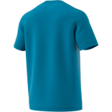 Adidas Graphic Logo Tee - Cat Camo/Sonic Aqua