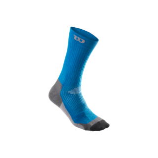 Wilson High-End Crew Sock - Blue/Grey