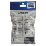 JOOLA Replacement White Ridge Grip- 2 Pack