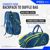 Joola Tour Elite Pro Bag - Navy/Yellow