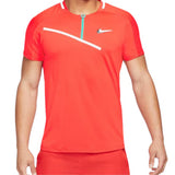 Nike Court Slam Mens Tennis Polo - Habanero Red/White