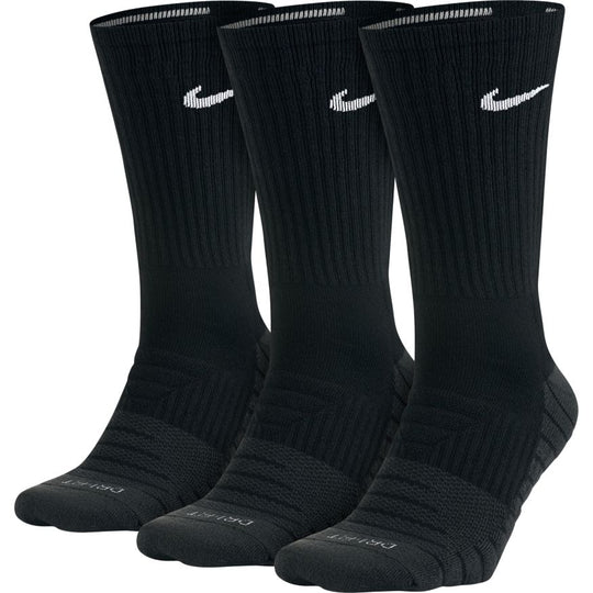 Nike Cushion Crewe Training 3 Pack black/grey