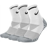 Nike Cushion Quarter Training Sock white/grey