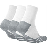 Nike Cushion Quarter Training Sock white/grey