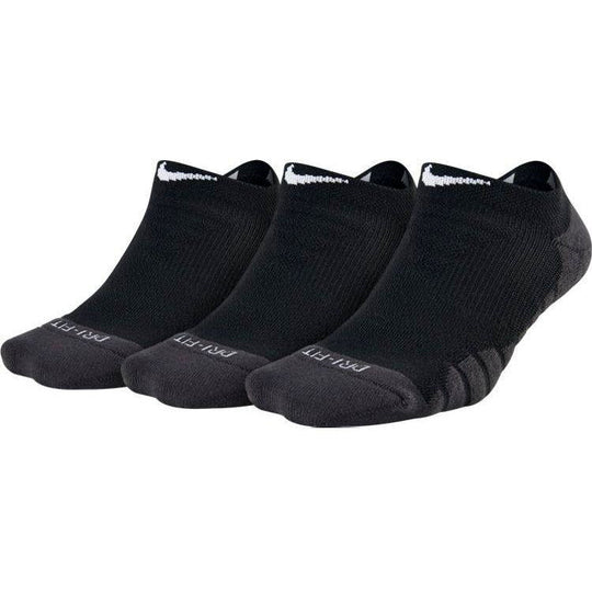 Nike Womens No Show Sock 3 Pack black/grey