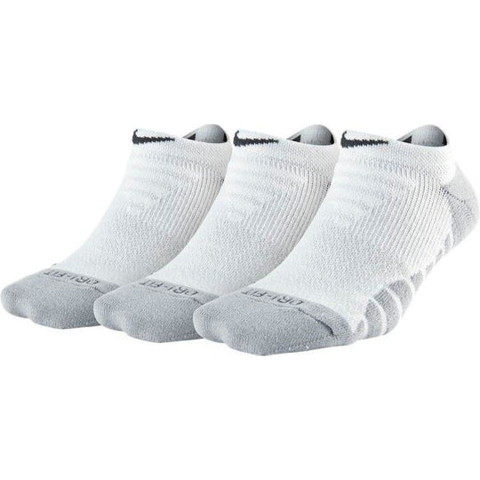 Nike Womens No Show Sock 3 Pack white/grey