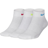 Nike Womens Everyday Cushion Ankle 3 Pack - Multi-Colour