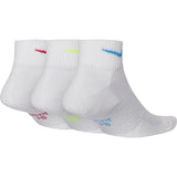 Nike Womens Everyday Cushion Ankle 3 Pack - Multi-Colour