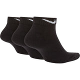 Nike Everyday Training Low Socks Cushioned - Black/White (3 Pairs)