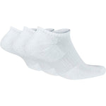 Nike Cushioned No Show 3 Pack - White