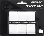 Dunlop SuperTac Overgrip 3 Pack - White
