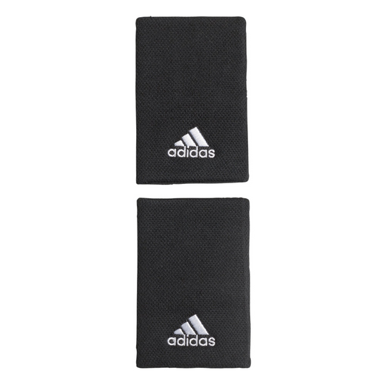 Adidas Tennis Wristband Large - Black/White