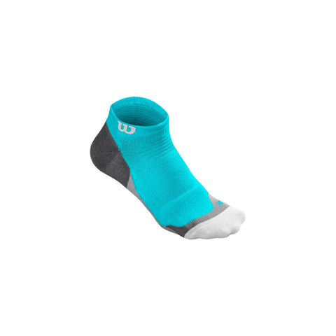 Wilson Womens High-End Low Cut Sock blue/curacao
