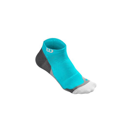 Wilson Womens High-End Low Cut Sock blue/curacao