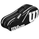 Wilson Advantage II Six Bag - Black/White