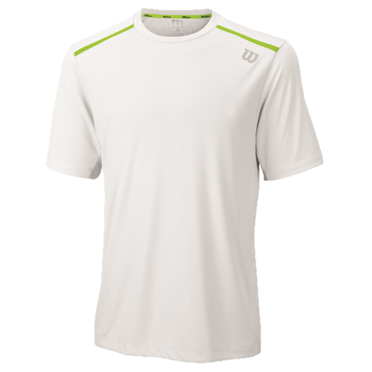 Wilson Mens Summer Jacquard Crew white/green