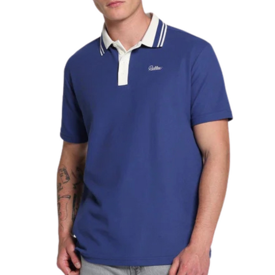 Rallee Happy Hour Mens Tennis Polo - Twilight
