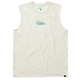 Rallee Toro Classic Sleeveless Mens Tennis Tee - Vintage White