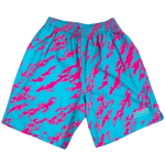 LETOUR Boys Dig 3 Shorts - Green/Pink