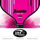 Franklin Signature Series Fiberglass 16mm with Maxgrit Pickleball Paddle